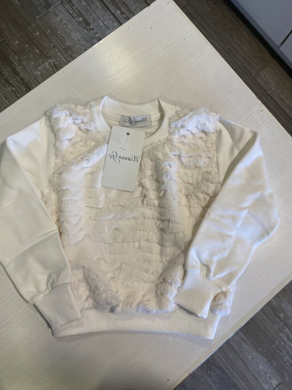 Buzo piel color marfil, ropa infantil en Ardillas Córdoba