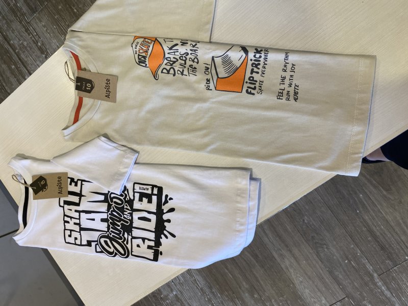 remeras Alpiste diferentes motivos, ropa infantil en Ardillas Córdoba