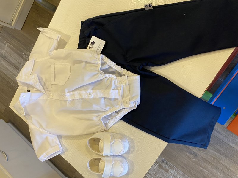 Set de bautismo, 3 piezas, ropa infantil en Ardillas Córdoba